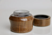 Load image into Gallery viewer, Wooden Ink Pot with Carved Lid