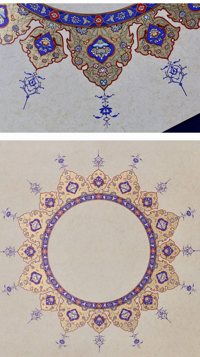 Illuminated, Circular-Style, Heavyweight, Glossy Calligraphy Paper