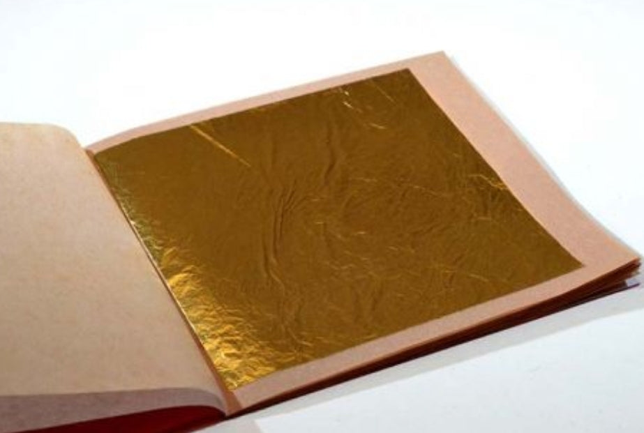 Loose Gold Leaf for Tezhip (25 sheets)- Made in Germany