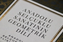 Load image into Gallery viewer, Anadolu Selcuklu Sanatinin Geometrik Dili (3 Volumes)
