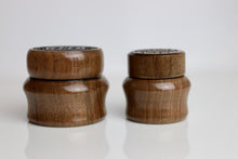 Load image into Gallery viewer, Wooden Inkwell with Carved Lid
